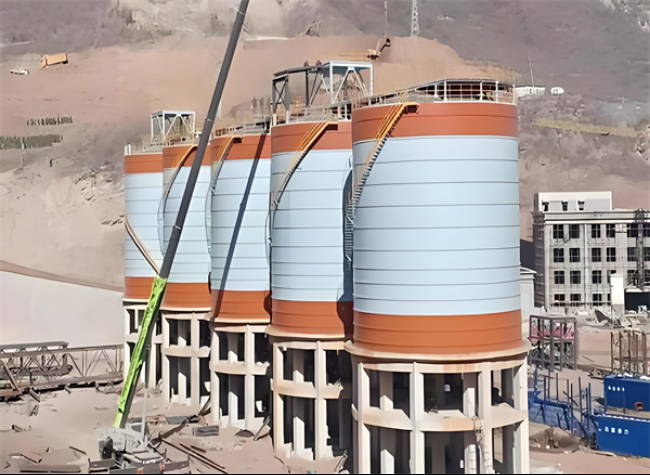 阿拉山口高架钢板仓